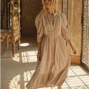 Doen Darby Maxi Dress in Morning Glory Floral